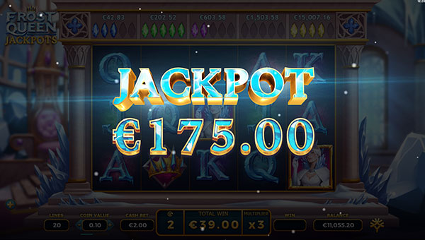 Win the jackpot slot Frost Queen Jackpots
