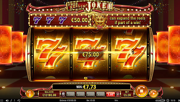 Win money online slot Free Reelin Joker